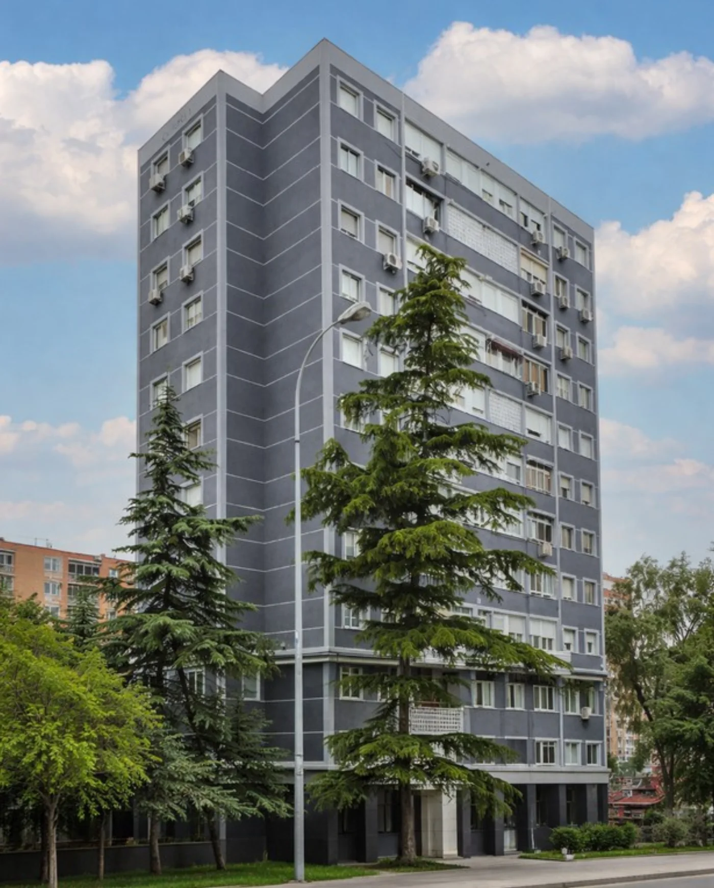Edificio residencial rehabilitado